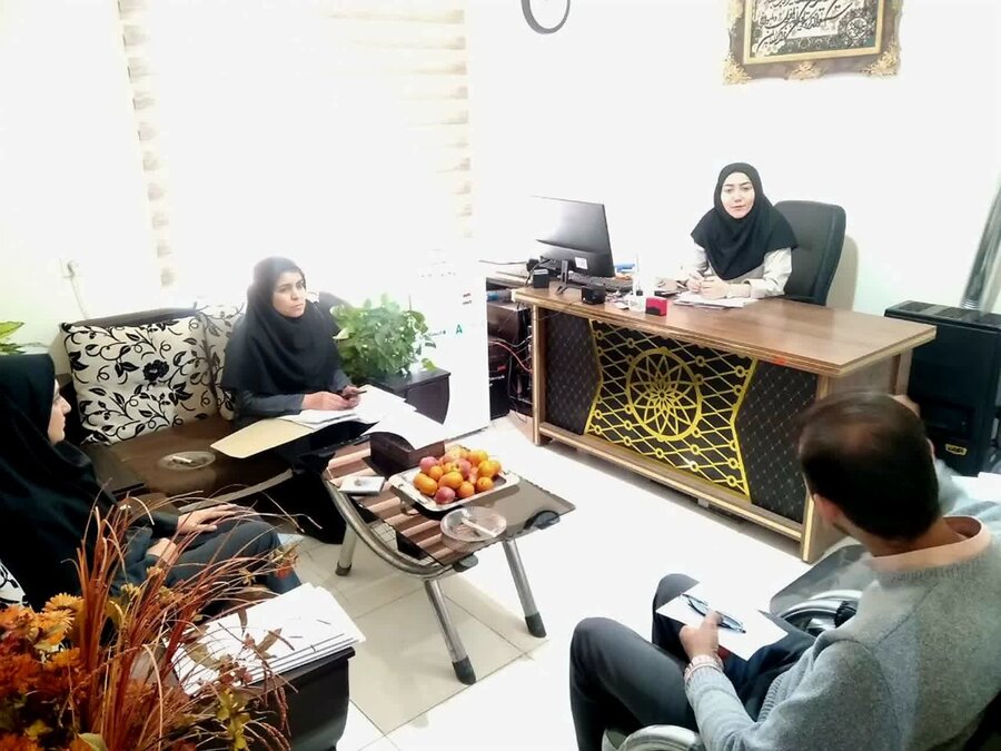 جلسه هماهنگی برنامه‌های هفته معلولین در شهرستان درگزین