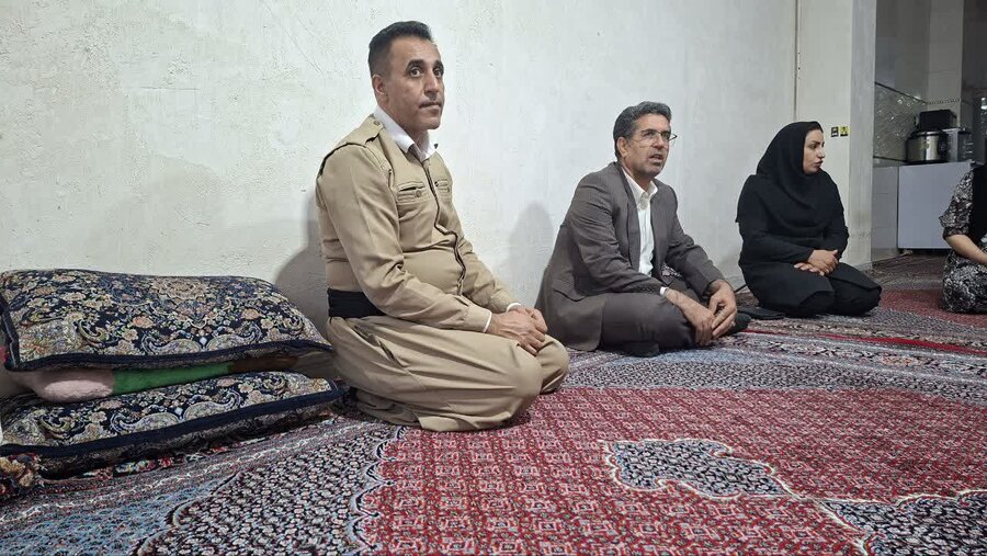 دیدار چهره‌به‌چهره مسئولان کامیاران با خانواده‌های دارای معلولیت
