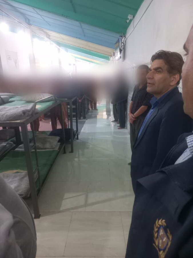 بازدید مدیر بهزیستی سنندج از موسسه فریاد رسان و کمپ ترک اعتیاد ماده ۱۶
