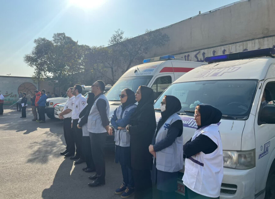 برگزاری بیست‌وهفتمین مانور سراسری زلزله و ایمنی مدارس با حضور تخصصی تیم‌های محب و اورژانس اجتماعی بهزیستی البرز