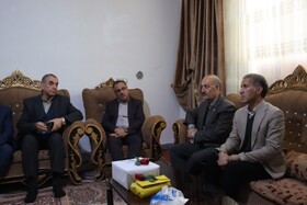 بازدید ازمنزل سه خانواده دارای دو عضو دارای معلولیت  در شهر اراک