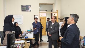 گزارش تصویری| دیدار و گفت و گوی معاون استاندار با کارکنان بهزیستی