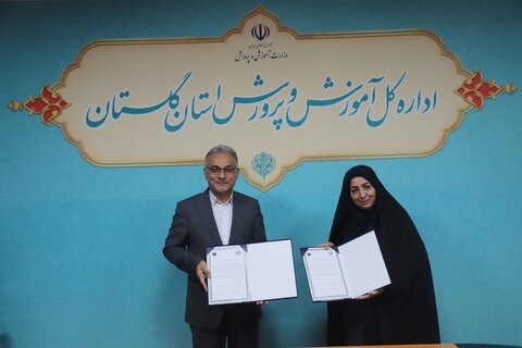 تفاهم‌نامه همکاری بهزیستی و آموزش و پرورش گلستان برای پیشگیری از معلولیت‌ها در مدارس