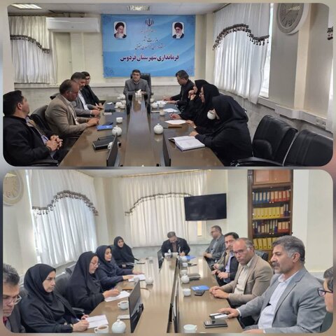 فردوس/برگزاری جلسه ستاد هماهنگی و پیگیری مناسب‌سازی شهرستان فردوس