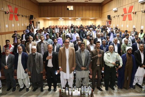 همایش صیانت از بهبودیافتگان در سراوان با حضور مسئولان استانی و شهرستانی برگزار شد