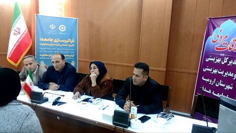 دیدار چهره به چهره مدیر کل بهزیستی استان با جمعه هدف