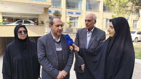 گزارش تصویری| بازدید معاون سیاسی‌اجتماعی استانداری از آسایشگاه سالمندان صادقیه