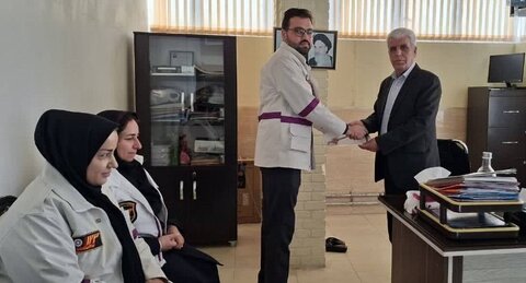 تقدیر از کارکنان اورژانس اجتماعی به مناسبت هفته معلولین