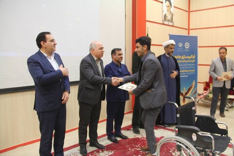 گزارش تصویری| آیین بزرگداشت هفته افراد دارای معلولیت در ایلام