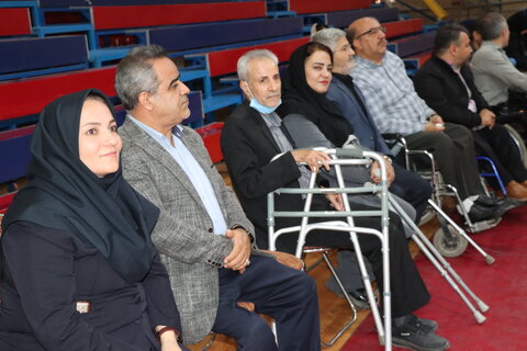 گزارش تصویری ا برگزاری جشنواره ورزشی ویژه توانیابان  به مناسبت روز جهانی معلولین در اراک