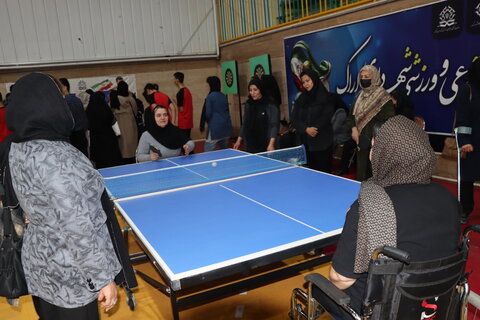 گزارش تصویری ا برگزاری جشنواره ورزشی ویژه توانیابان  به مناسبت روز جهانی معلولین در اراک