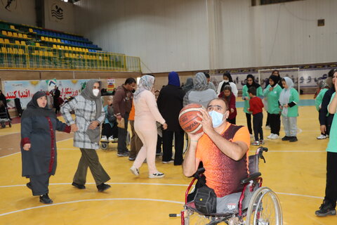 گزارش تصویری ا برگزاری جشنواره ورزشی ویژه توانیابان  به مناسبت روز جهانی معلولین در اراک