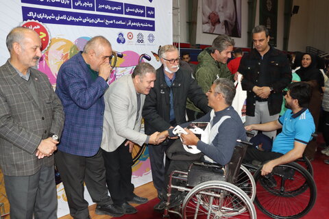 گزارش تصویری ا برگزاری جشنواره ورزشی ویژه توانیابان  به مناسبت روز جهانی معلولین در اراک