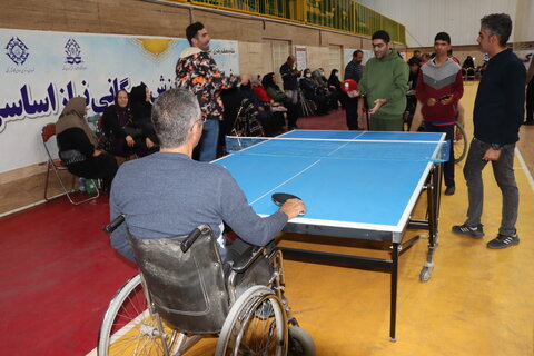 گزارش تصویری ا برگزاری جشنواره ورزشی ویژه توانیابان  به مناسبت روز جهانی معلولین در اراک