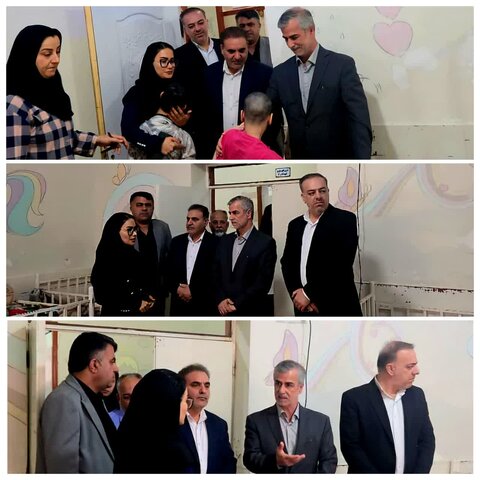 آبادان|بازدید از مرکز توانبخشی فرشتگان