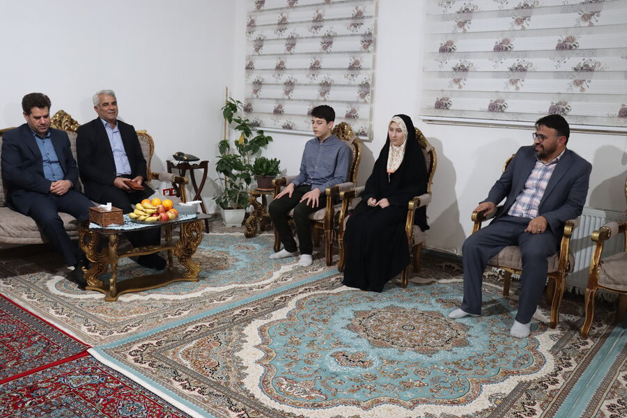 دلجویی از توانیابان در هفته تکریم از افراد دارای معلولیت 