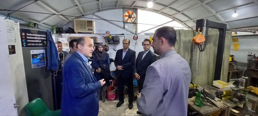 بازدید مدیرکل بهزیستی گیلان از دانشکده توسعه فناوری و کارآفرینی دانشگاه آزاد اسلامی رشت