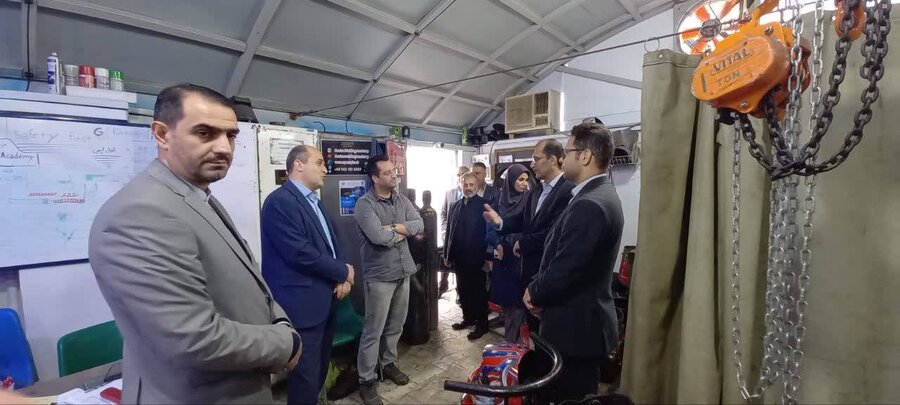 بازدید مدیرکل بهزیستی گیلان از دانشکده توسعه فناوری و کارآفرینی دانشگاه آزاد اسلامی رشت