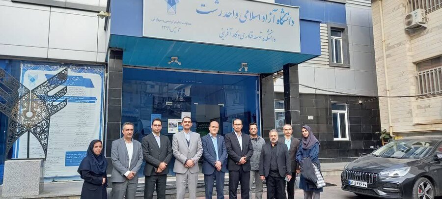 بازدید مدیرکل بهزیستی گیلان از دانشکده توسعه فناوری و کارآفرینی دانشگاه آزاد اسلامی رشت