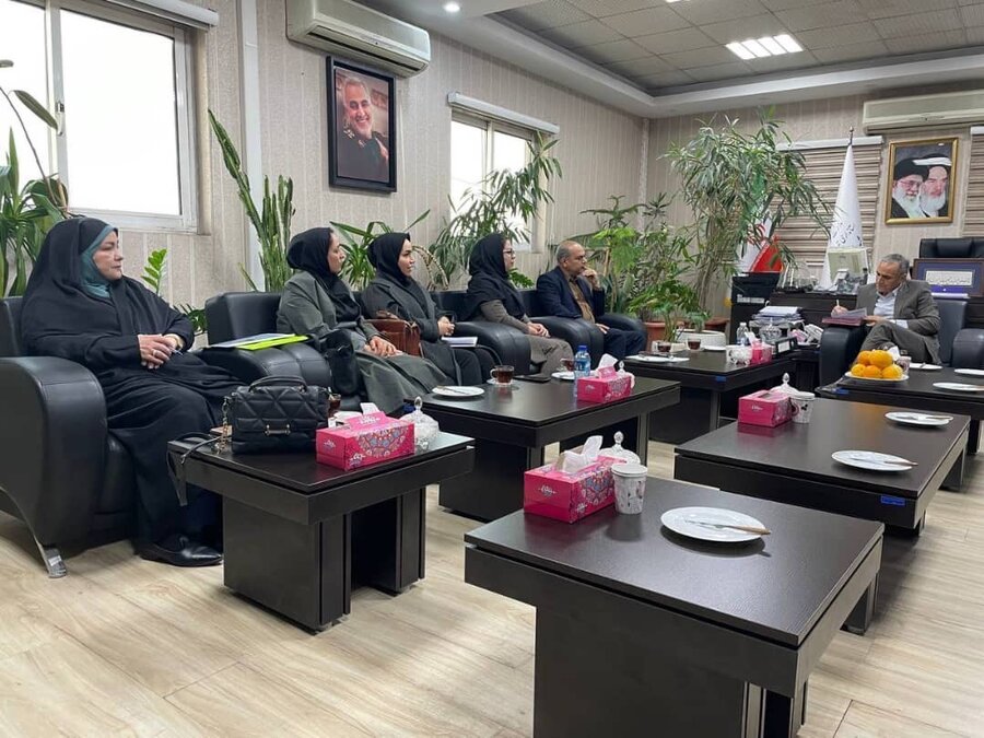 رباط کریم |گزارش عملکرد حوزه توانبخشی اداره بهزیستی درحضورفرماندار درهفته جهانی معلولیت