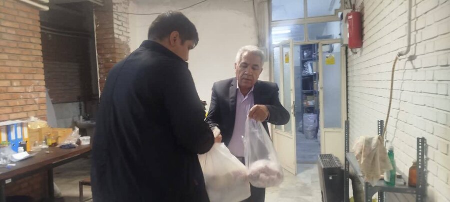 شهریار | توزیع ۱۰۰ بسته سبد کالا به مناسبت هفته معلولین در شهرستان