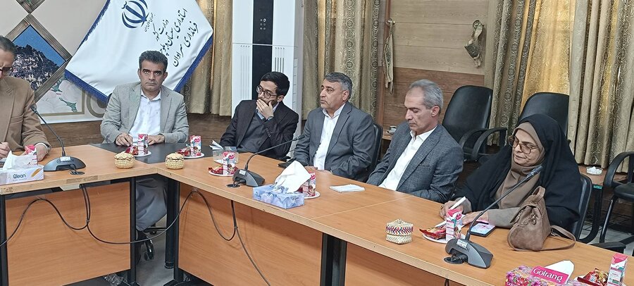 نشست کمیته هماهنگی مبارزه با مواد مخدر در فرمانداری سراوان