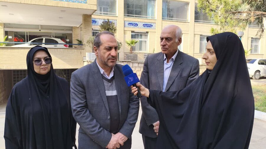 گزارش تصویری| بازدید معاون سیاسی‌اجتماعی استانداری از آسایشگاه سالمندان صادقیه