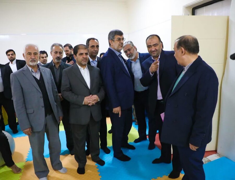 بازدید استاندار از مرکز اتیسم با هدف بررسی خدمات و حمایت‌های توانبخشی