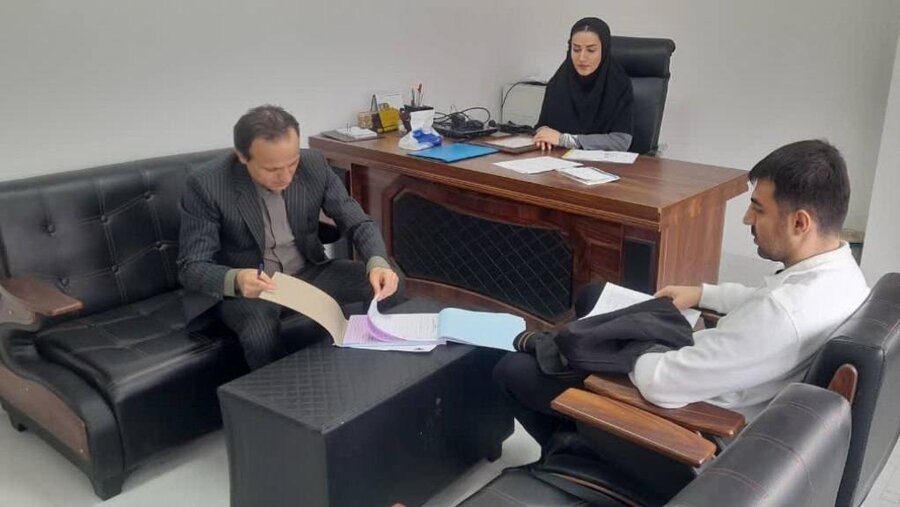 بازدید رئیس بهزیستی اشنویه از مرکز مثبت زندگی با هدف ارزیابی خدمات اجتماعی بمناسبت هفته معلولین