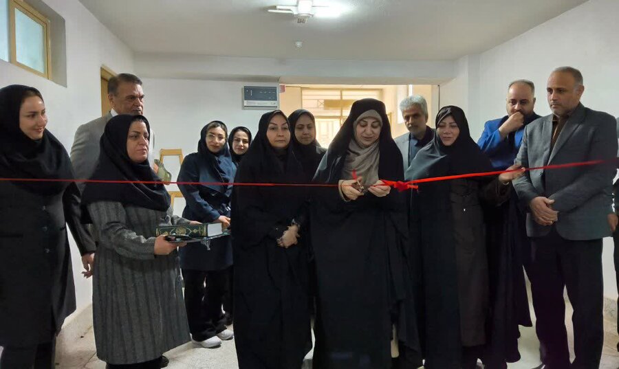 نمایشگاه آثار هنری معلولین و سالمندان در قزوین برگزار شد