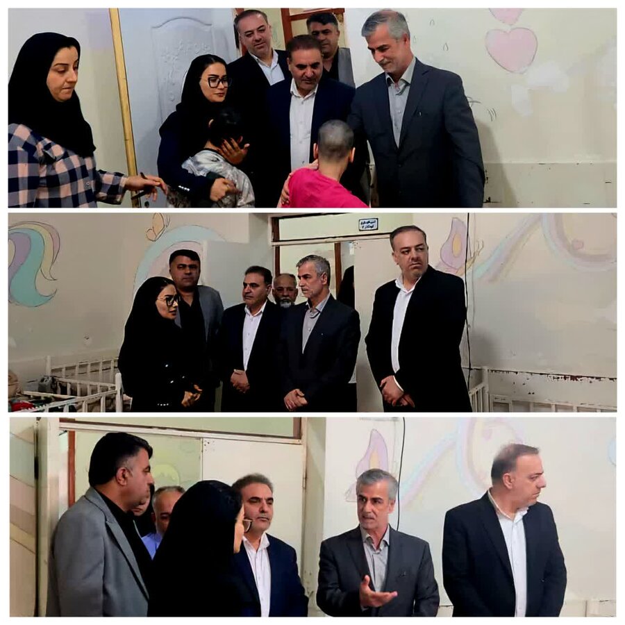 آبادان|بازدید از مرکز توانبخشی فرشتگان