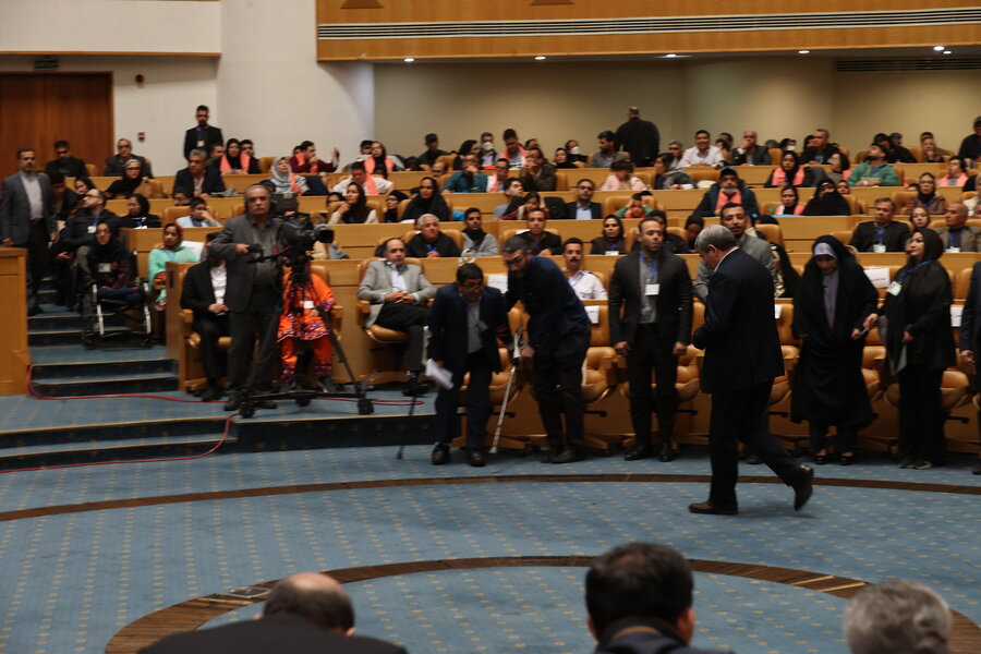 روز جهانی افراد دارای معلولیت با حضور رئیس جمهور (سالن اجلاس )