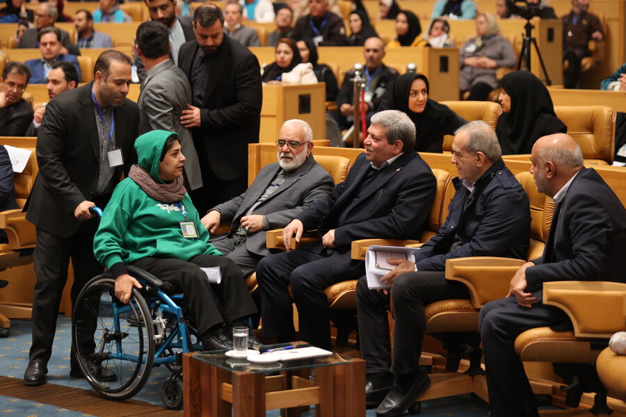 روز جهانی افراد دارای معلولیت با حضور رئیس جمهور (سالن اجلاس )