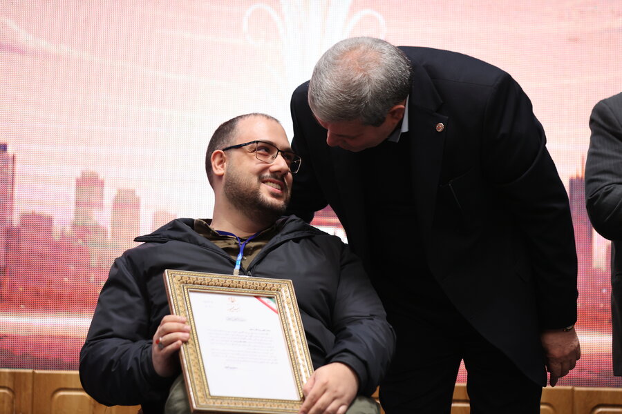 روز جهانی افراد دارای معلولیت با حضور رئیس جمهور (سالن اجلاس )