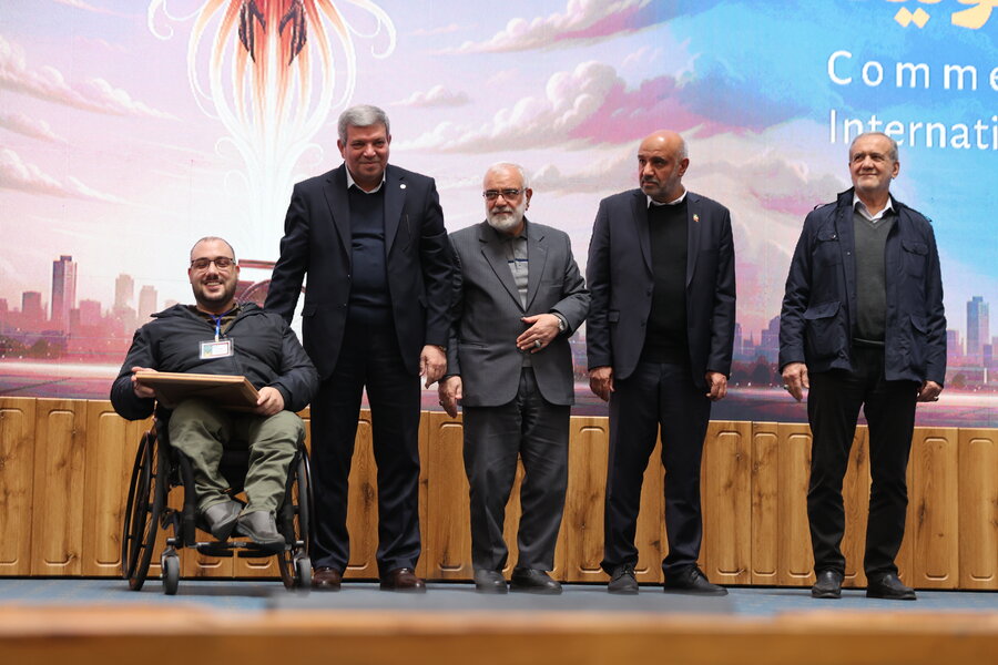 روز جهانی افراد دارای معلولیت با حضور رئیس جمهور (سالن اجلاس )