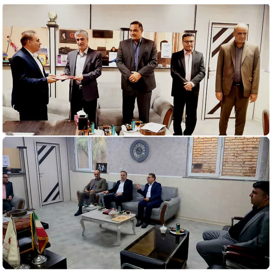 تقدیر مسئولان شهرستان آبادان از رئیس بهزیستی در هفته افراد دارای معلولیت