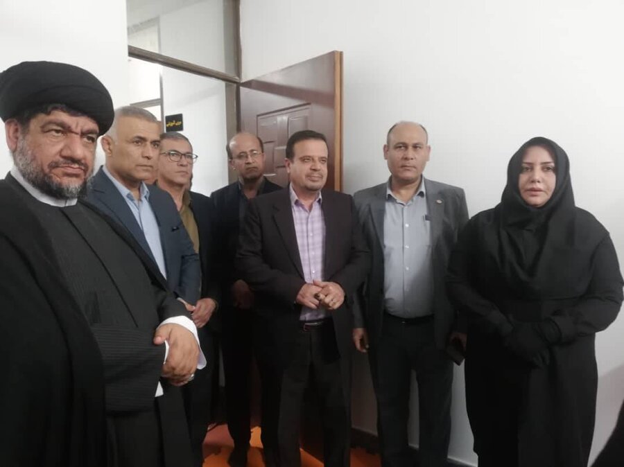 افتتاح مرکز توانبخشی جسمی و حرکتی معلولین در شهرستان گناوه