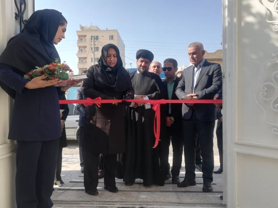 افتتاح مرکز توانبخشی جسمی و حرکتی معلولین در شهرستان گناوه