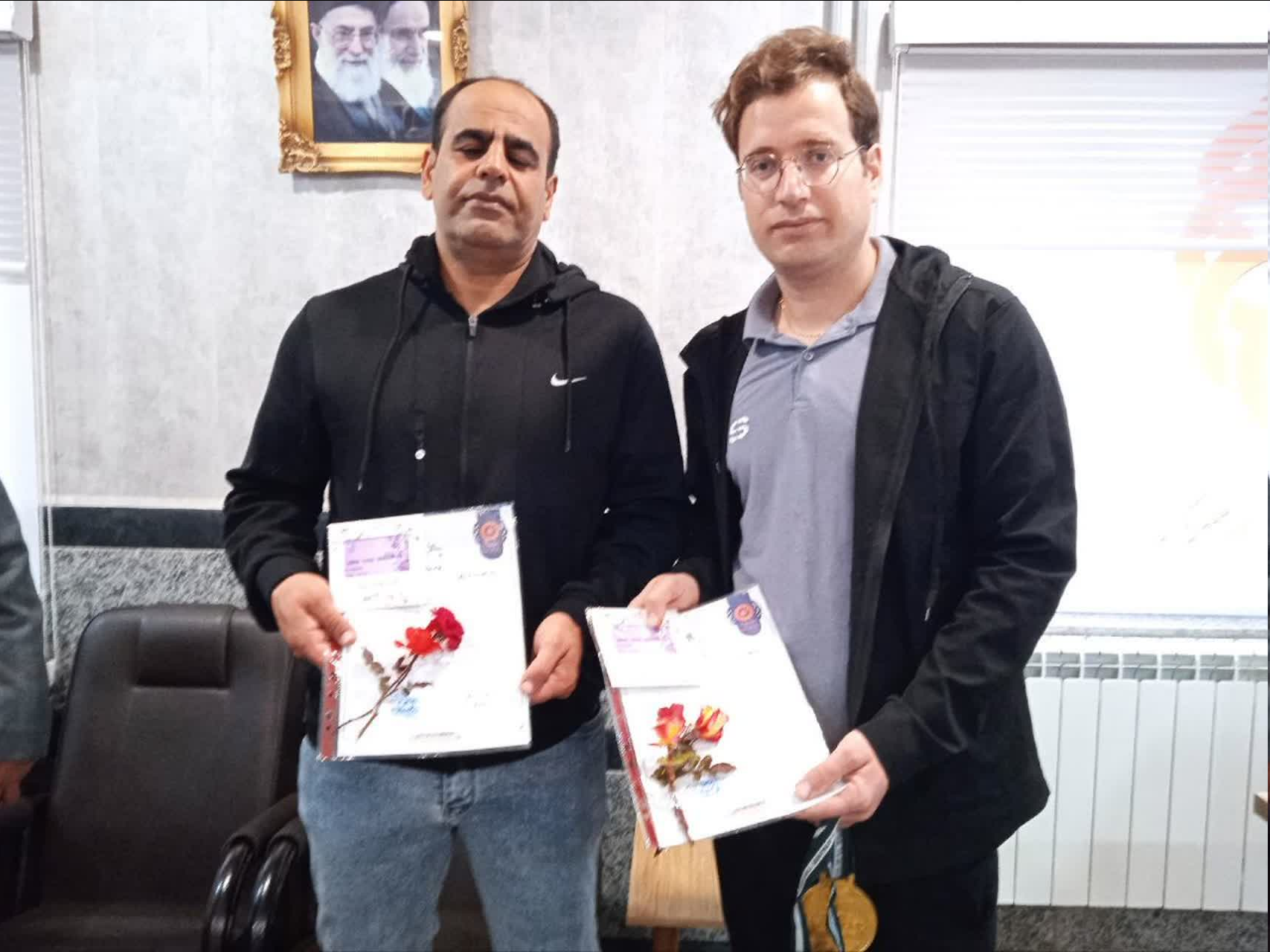 تجلیل از قهرمانان معلول ورزشی تویسرکان در مراسمی با حضور مسئولان