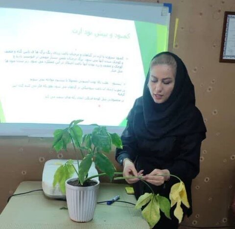 کرج | کارگاه تخصصی گل‌آرایی خانگی ویژه مددجویان  کرجی برگزار شد