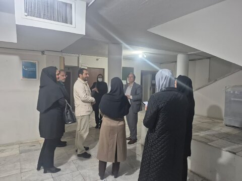 بازدید میدانی از دو مرکز اورژانس اجتماعی و شبه خانواده بهزیستی توسط مسؤلین استانی و شهرستان