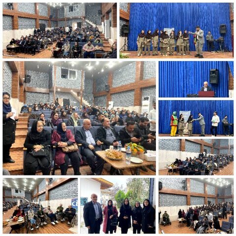 تالش | برگزاری مراسم گرامیداشت ۱۲ آذر، روز جهانی معلولین در تالش