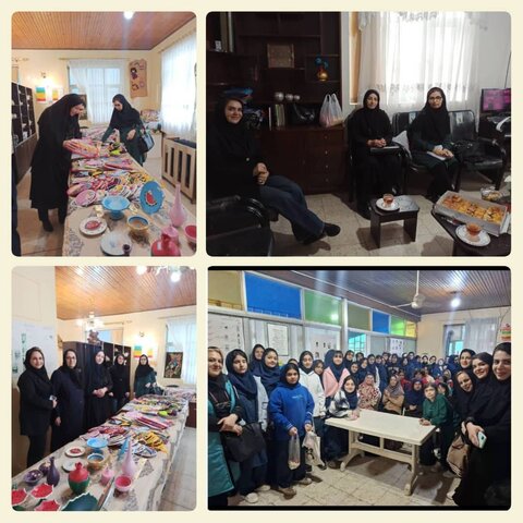 بندر انزلی | برپایی جشن و نمایشگاه آثار هنری افراد دارای معلولیت در بندرانزلی