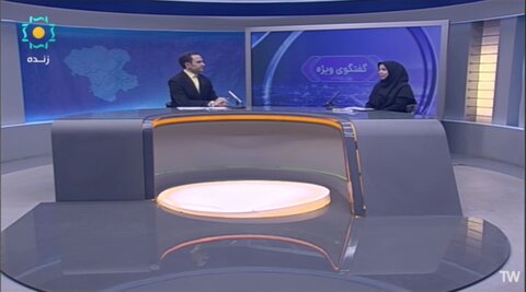 گزارش تصویری|  مدیرکل بهزیستی استان زنجان میهمان بخش گفتگوی ویژه ی خبری شبکه اشراق شد