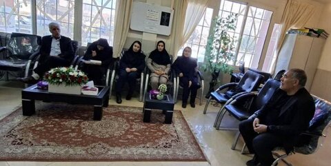 بازدید رئیس بهزیستی ماکو از خانه سالمندان به مناسبت هفته افراد دارای معلولیت