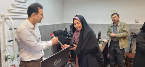 تقدیر از کارکنان حوزه توانبخشی بهزیستی گلستان