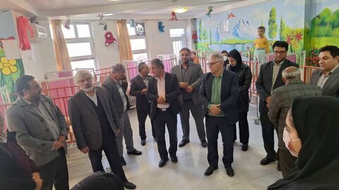 حضور مسئولان بیجار در مرکز توانبخشی ۲۲ بهمن