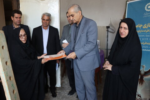 گزارش تصویری| گرامی داشت روز جهانی افراد دارای معلولیت در اردبیل به روایت تصویر