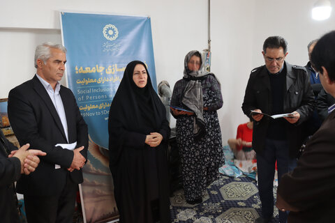 گزارش تصویری| گرامی داشت روز جهانی افراد دارای معلولیت در اردبیل به روایت تصویر