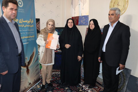 گزارش تصویری| گرامی داشت روز جهانی افراد دارای معلولیت در اردبیل به روایت تصویر